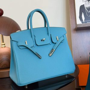 Hermès Birkin 25 Blue Tourquaise Togo