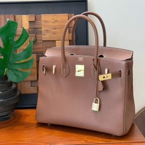 Hermès Birkin 25 Gold Togo Gold Hardware/Palladium Hardware