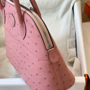 Alternative view of Hermès Bolide 27 Rose Sakura Ostrich
