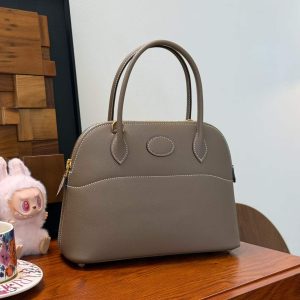 Hermès Bolide 27 Etoupe Epsom