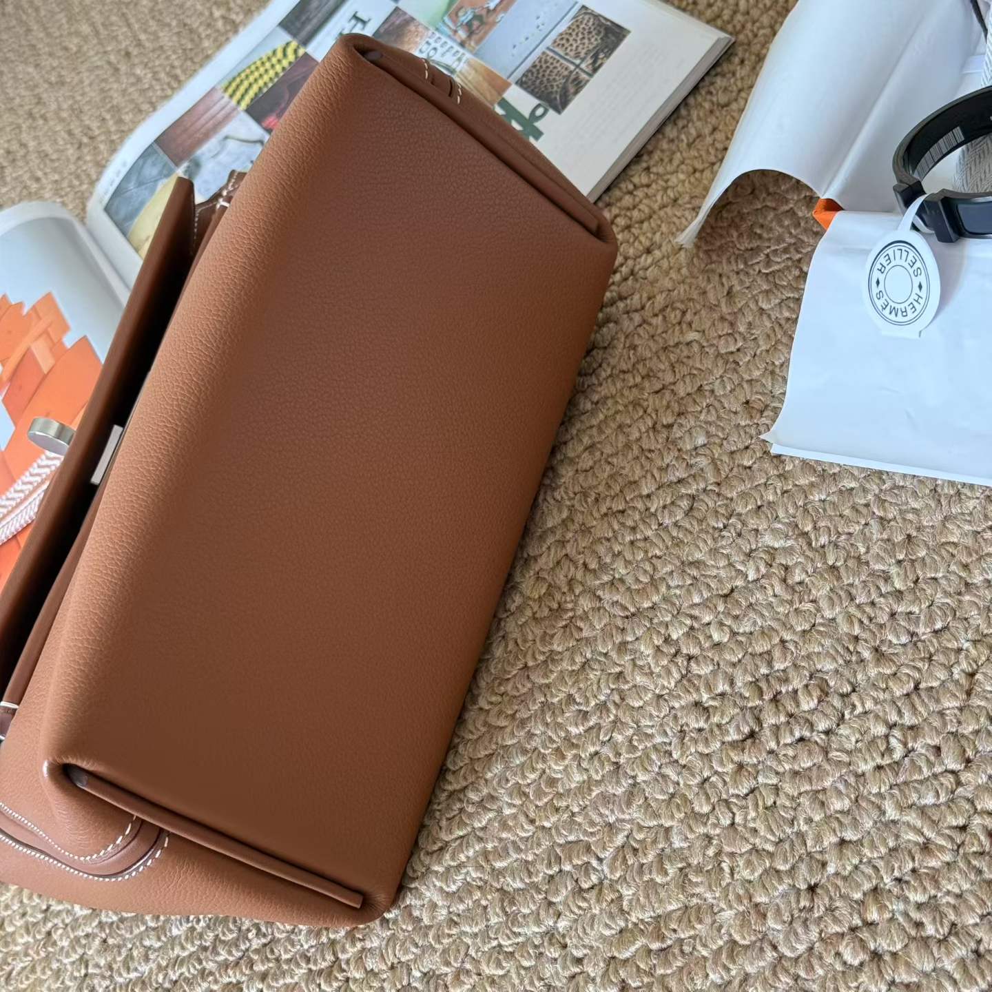 Hermès 24/24 Gold (29) Clemence Palladium Hardware - Image 10