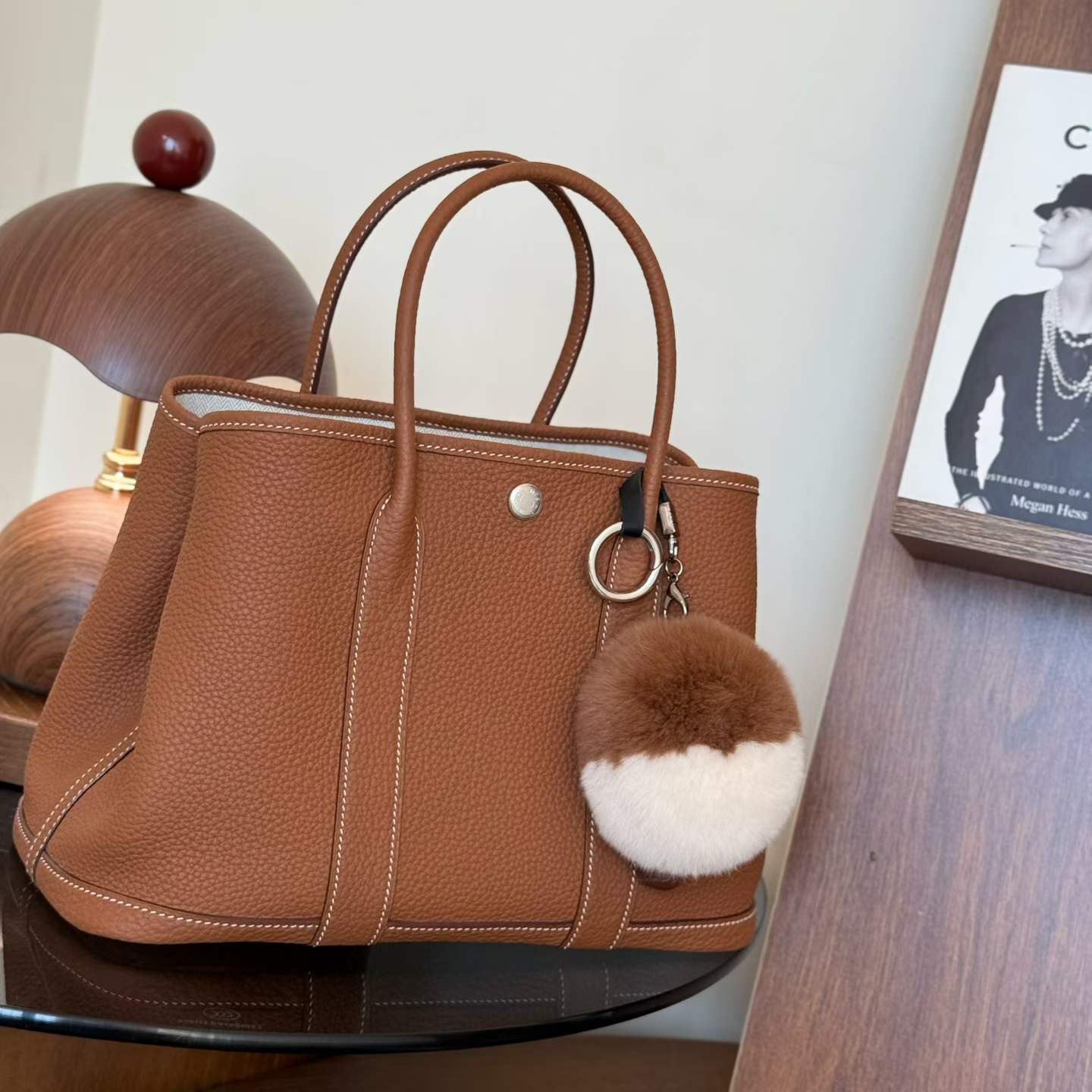 Hermès Garden Party Gold Clemence