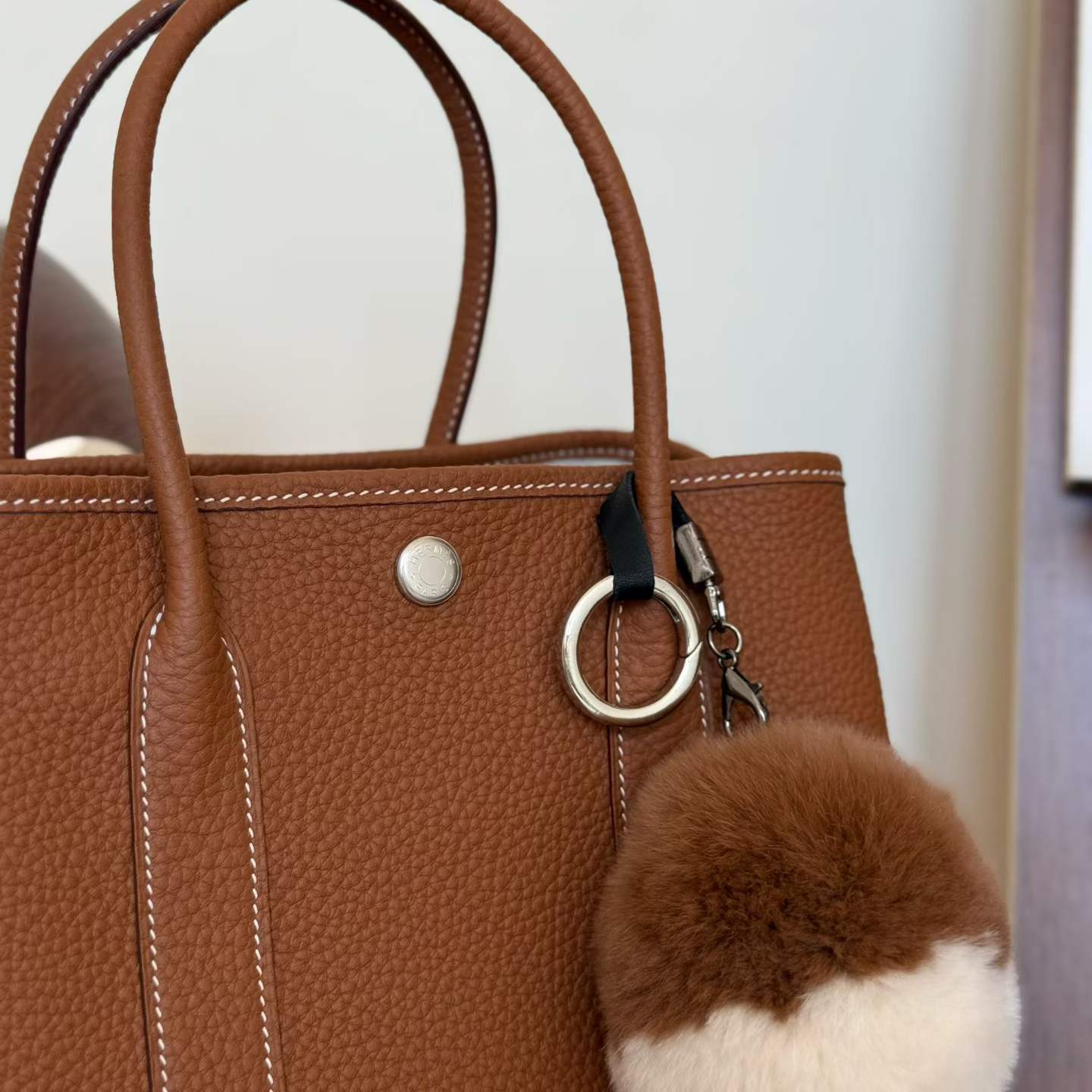 Hermès Garden Party Gold Clemence - Image 3