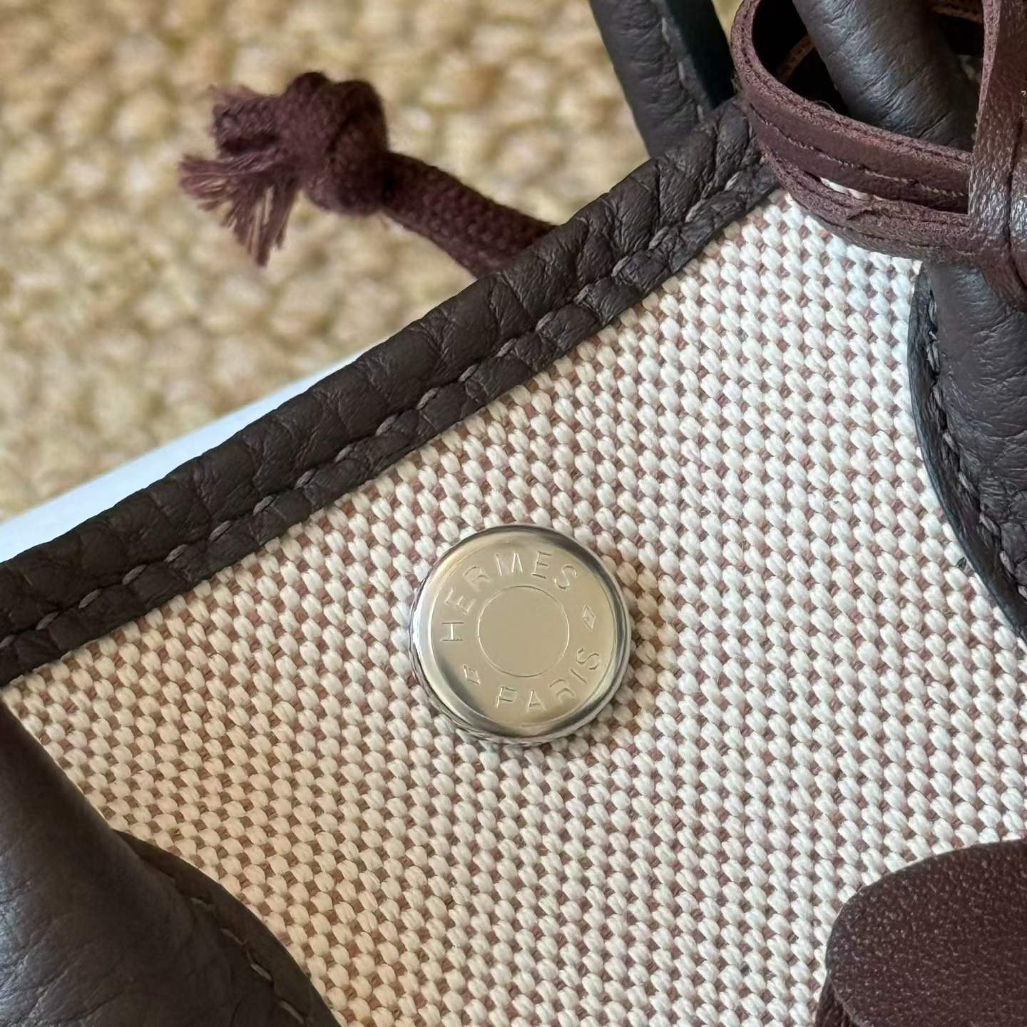 Hermès Garden Party Canvas Mini - Image 5