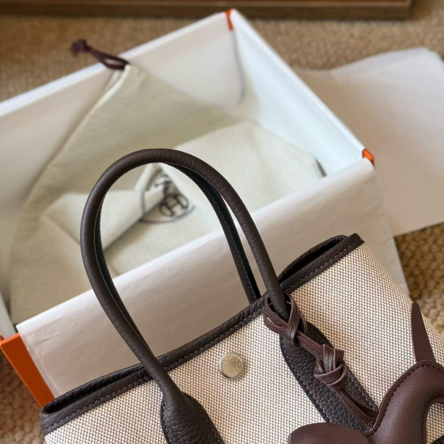 Hermès Garden Party Canvas Mini - Image 7