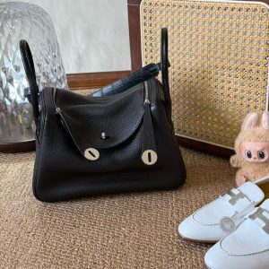 Hermès Lindy 26 Black Touch Palladium Hardware