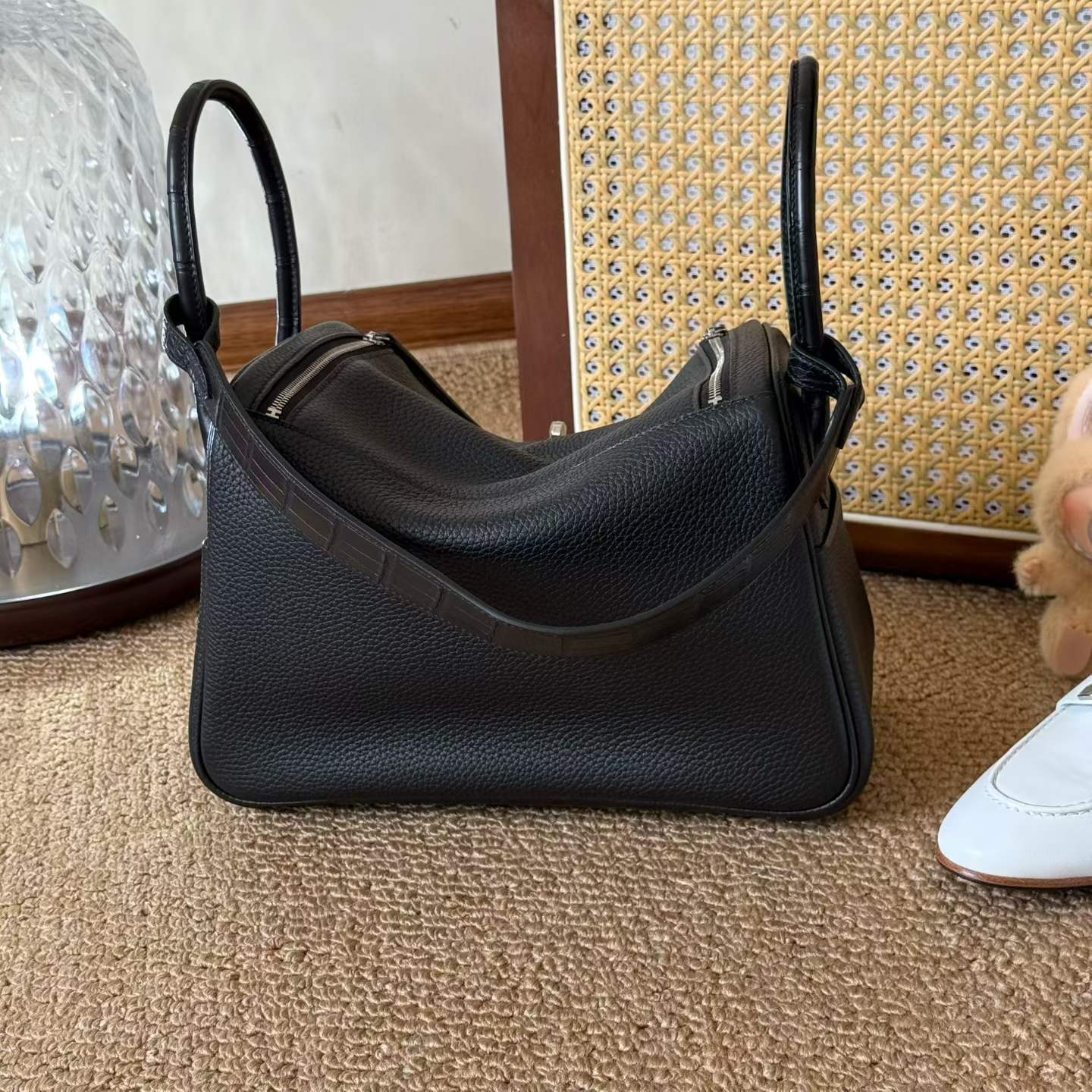 Hermès Lindy 26 Black Touch Palladium Hardware - Image 6