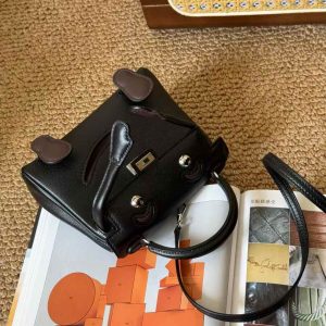 Alternative view of Hermès Kelly Doll Black Swift