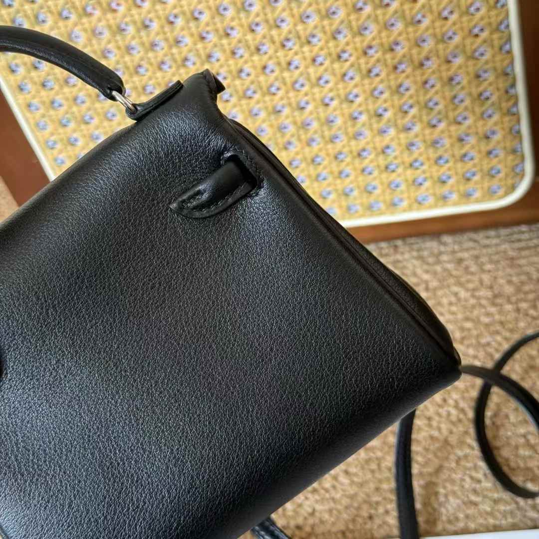 Hermès Kelly Doll Black Swift - Image 4
