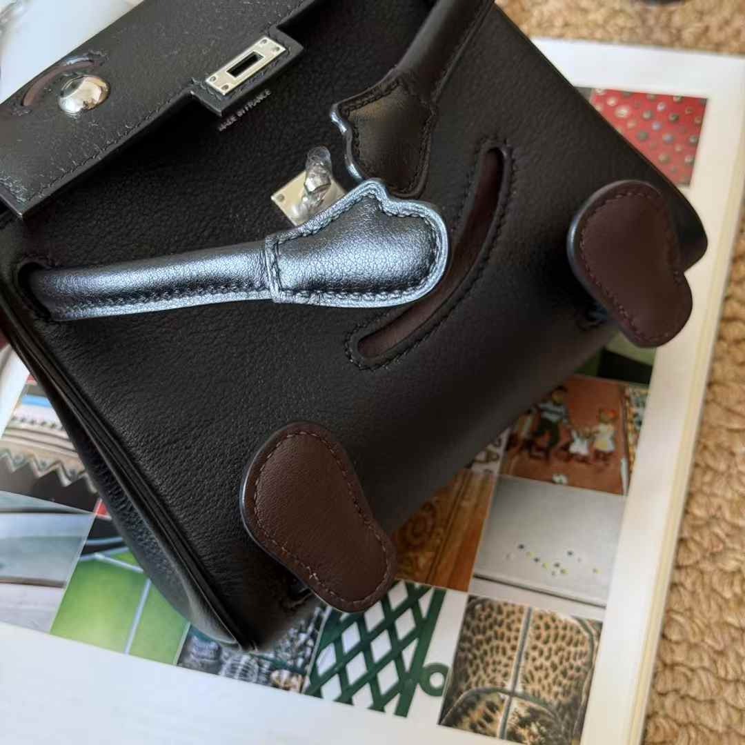 Hermès Kelly Doll Black Swift - Image 5